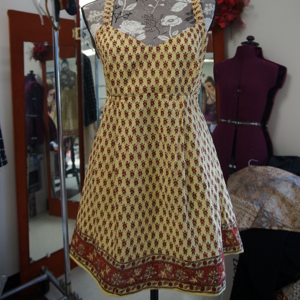 Handmade Vintage 1970s Maxi Top